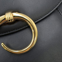 将图像加载到图库查看器中，CARTIER PANTHERE Handbag BlackL1000121 Leather
