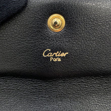 将图像加载到图库查看器中，CARTIER PANTHERE Handbag BlackL1000121 Leather
