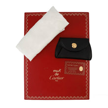 将图像加载到图库查看器中，CARTIER PANTHERE Handbag BlackL1000121 Leather
