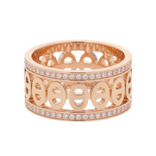 将图像加载到图库查看器中，HERMES Chaine d&#39;Ancre Divine Ring Size 51/#11 PMH222634B 00051 18K Pink Gold
