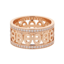 Load image into Gallery viewer, HERMES Chaine d'Ancre Divine Ring Size 51/#11 PMH222634B 00051 18K Pink Gold
