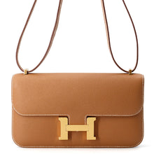 将图像加载到图库查看器中，HERMES Constance Elan Miroir Gold Epsom
