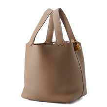 将图像加载到图库查看器中，HERMES Picotin Lock Etoupe Taurillon Clemence Size MM
