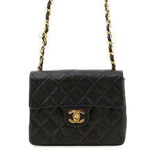 Load image into Gallery viewer, CHANEL Mini Materasse Shoulder Bag BlackA01115 Lambskin Size 18
