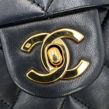 Load image into Gallery viewer, CHANEL Mini Materasse Shoulder Bag BlackA01115 Lambskin Size 18
