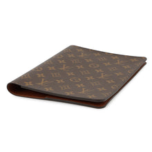 将图像加载到图库查看器中，LOUIS VUITTON Desk Agenda Cover BrownR20100 Monogram
