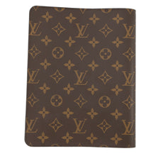 将图像加载到图库查看器中，LOUIS VUITTON Desk Agenda Cover BrownR20100 Monogram
