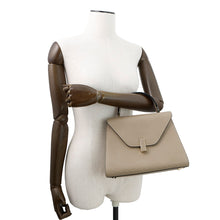 Load image into Gallery viewer, Valextra Valextra Iside 2way Bag OysterGrayWBES0056028LOC99MO Soft Calf Leather Size Medium
