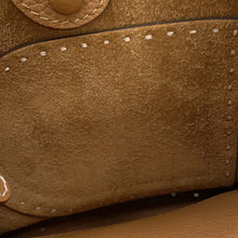 将图像加载到图库查看器中，Delvaux Bread Bucket Serpice BrownAA0607ATT0ADNDO Leather Size Mini
