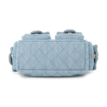 Load image into Gallery viewer, CHANEL Matelasse Hobo Shoulder Bag Light BlueAS5339 Denim
