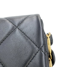 Load image into Gallery viewer, CHANEL Matelasse Small Flap Chainshoulder Bag BlackAS5174 Lambskin
