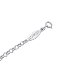 将图像加载到图库查看器中，HERMES Sellier Pendant SV925 K18YG
