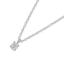 Load image into Gallery viewer, TIFFANY&amp;Co. Solitaire Necklace Pt950
