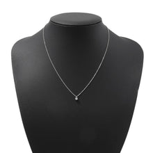 Load image into Gallery viewer, TIFFANY&amp;Co. Solitaire Necklace Pt950
