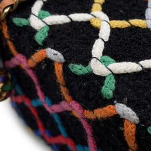 Load image into Gallery viewer, CHANEL Cocoball Vanity Bag ChainShoulder Black/MulticolorAP2303 Tweed
