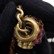Load image into Gallery viewer, CHANEL Cocoball Vanity Bag ChainShoulder Black/MulticolorAP2303 Tweed
