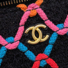 Load image into Gallery viewer, CHANEL Cocoball Vanity Bag ChainShoulder Black/MulticolorAP2303 Tweed
