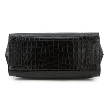 将图像加载到图库查看器中，SAINT LAURENT PARIS North South Jour Souple Black480583 Croco embossed leather
