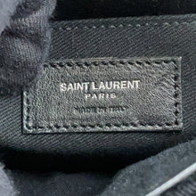 将图像加载到图库查看器中，SAINT LAURENT PARIS North South Jour Souple Black480583 Croco embossed leather
