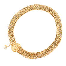 Load image into Gallery viewer, CHANEL ChainBelt6061 Gold Plated Faux Pearl
