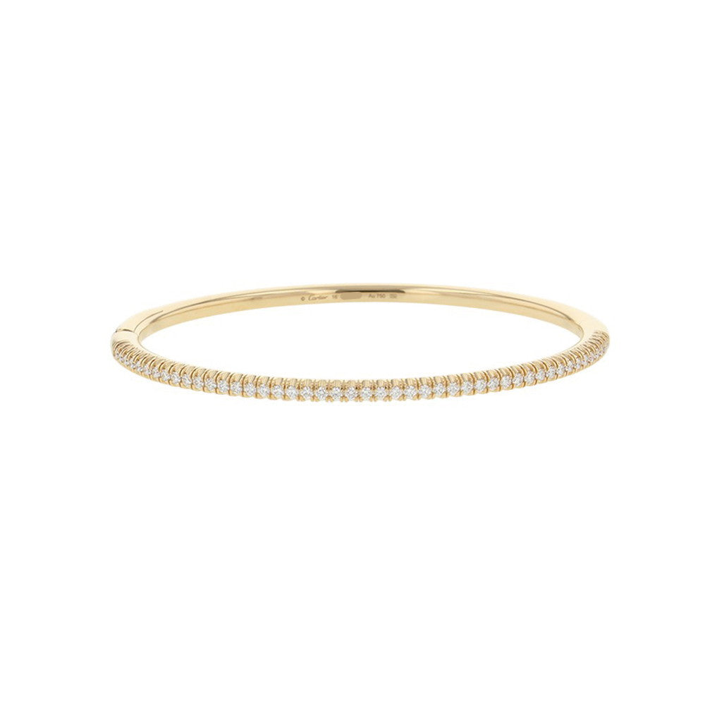 CARTIER Etincelle De Cartier Bracelet Semi-pave setting Size 16B6049916 18K Yellow Gold