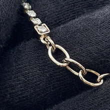 Load image into Gallery viewer, CHANEL CC Logo Rhinestone NecklaceABD044 Metal Rhinestone
