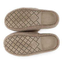 Load image into Gallery viewer, CHANEL CC Logo Fur Sandals GreigeG45984 Mouton Size 36C
