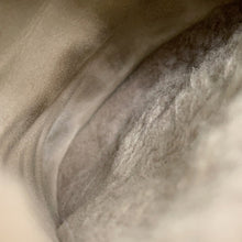 Load image into Gallery viewer, CHANEL CC Logo Fur Sandals GreigeG45984 Mouton Size 36C
