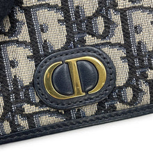 将图像加载到图库查看器中，Dior 30Montaigne Oblique Phone Case Beige/NavyS2090UTZQ Canvas Leather
