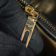 将图像加载到图库查看器中，CELINE Triomphe Vertical Cabas Tote Black190972 PVC Leather
