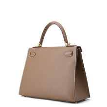 将图像加载到图库查看器中，HERMES Kelly Sellier Etoupe Epsom Size 28
