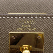 将图像加载到图库查看器中，HERMES Kelly Sellier Etoupe Epsom Size 28

