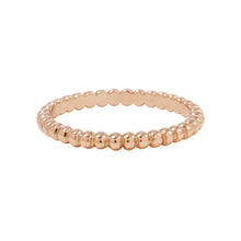 将图像加载到图库查看器中，Van Cleef &amp; Arpels Perle Ring Size Small/51/#11VCARPJMF51 18K Pink Gold
