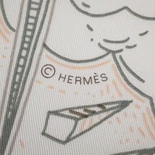 Load image into Gallery viewer, HERMES Please Hold The Line White/Rose・Narkle/Vert・De Gris
