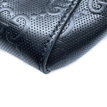 Load image into Gallery viewer, GUCCI GG embossed Tote Bag Black625774 GG emboss
