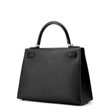 Load image into Gallery viewer, HERMES Kelly Sellier Black Epsom Size 28
