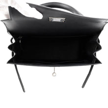 Load image into Gallery viewer, HERMES Kelly Sellier Black Epsom Size 28
