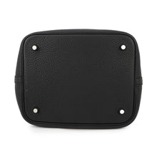 将图像加载到图库查看器中，HERMES Picotin Lock Black Taurillon Clemence Size MM

