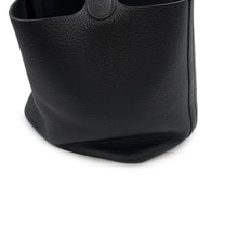 将图像加载到图库查看器中，HERMES Picotin Lock Black Taurillon Clemence Size MM
