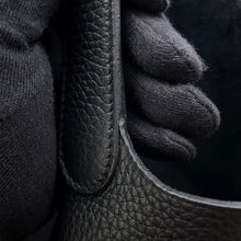 将图像加载到图库查看器中，HERMES Picotin Lock Black Taurillon Clemence Size MM
