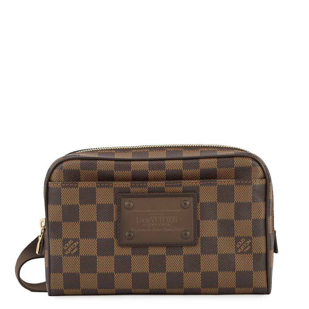 LOUIS VUITTON Bum Bag Brooklyn BrownN41101 Damier Ebene Canvas