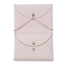 将图像加载到图库查看器中，HERMES Calvi Duo Rose Darling Chevre Myzore Goatskin
