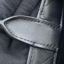 将图像加载到图库查看器中，Dior Macrocannage Book Tote 2-Way Handbag BlackS5573OWHP_M900 Calf Leather Size Mini
