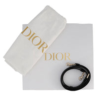 将图像加载到图库查看器中，Dior Macrocannage Book Tote 2-Way Handbag BlackS5573OWHP_M900 Calf Leather Size Mini
