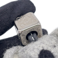 将图像加载到图库查看器中，LOEWE Koala Bag Charm Gray/BlackC880232X01 Felt Leather
