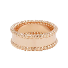 将图像加载到图库查看器中，Van Cleef &amp; Arpels Perlée Senior Tulle Ring Size 56/#16VCARN32400 18K Pink Gold
