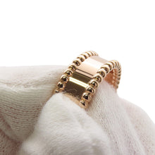 将图像加载到图库查看器中，Van Cleef &amp; Arpels Perlée Senior Tulle Ring Size 56/#16VCARN32400 18K Pink Gold
