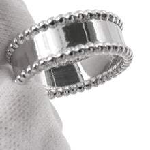 Load image into Gallery viewer, Van Cleef &amp; Arpels Perlée Senior Tulle Ring Size 56/#16VCARN32356/VCARN32300 18K White Gold

