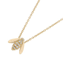将图像加载到图库查看器中，Dior Rose Dior Pre Quattro Collection Bee Diamond NecklaceJROC95048 18K Yellow Gold
