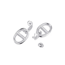 将图像加载到图库查看器中，HERMES Chaine d&#39;Ancre Earrings SV925
